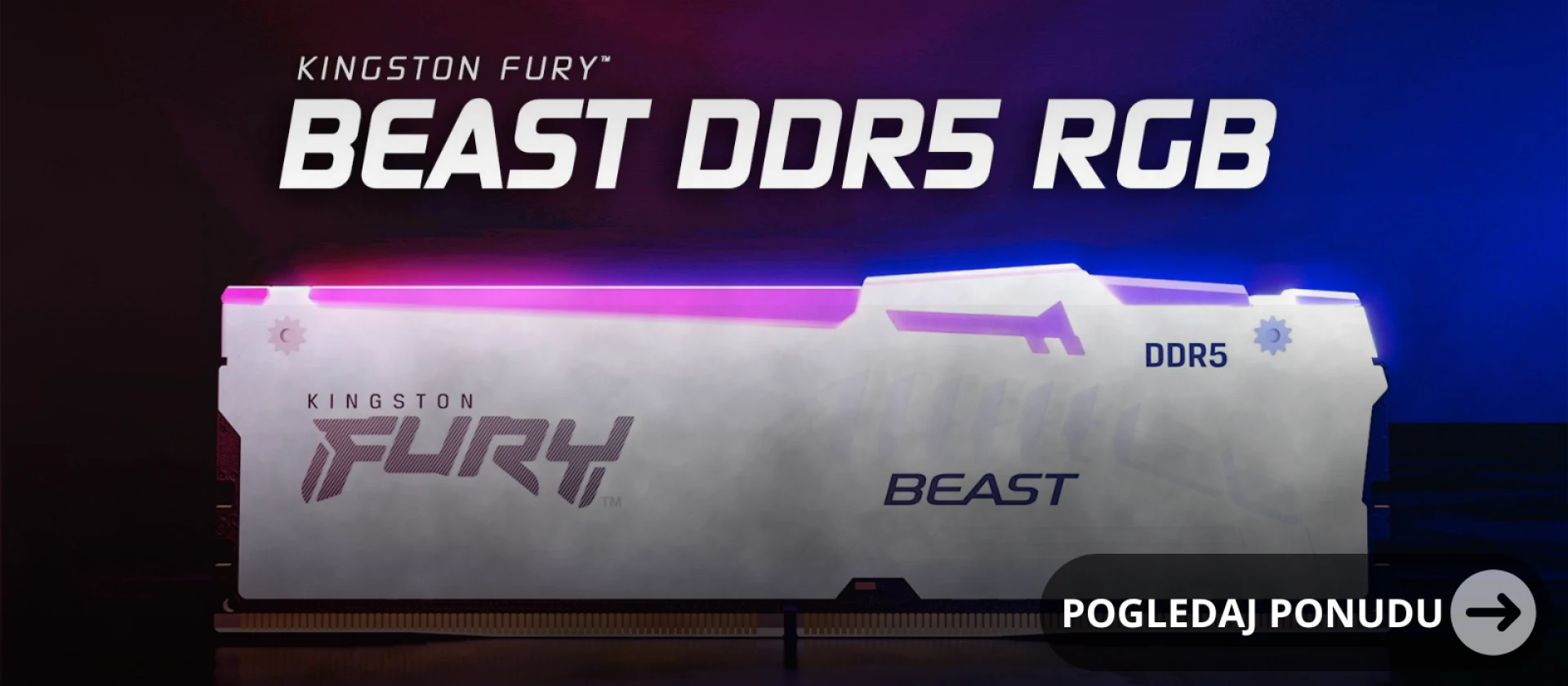 Kingston ram memorija ddr5