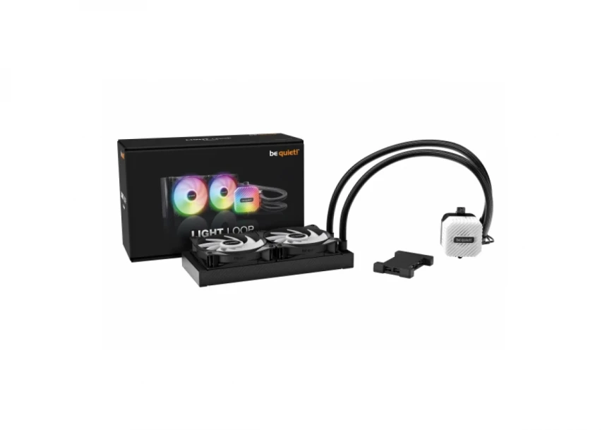 CPU vodeno hladjenje Be Quiet ARGB Light Loop 240mm BW020 (AM4,AM5,1151,1150,1155,1200,1700) black