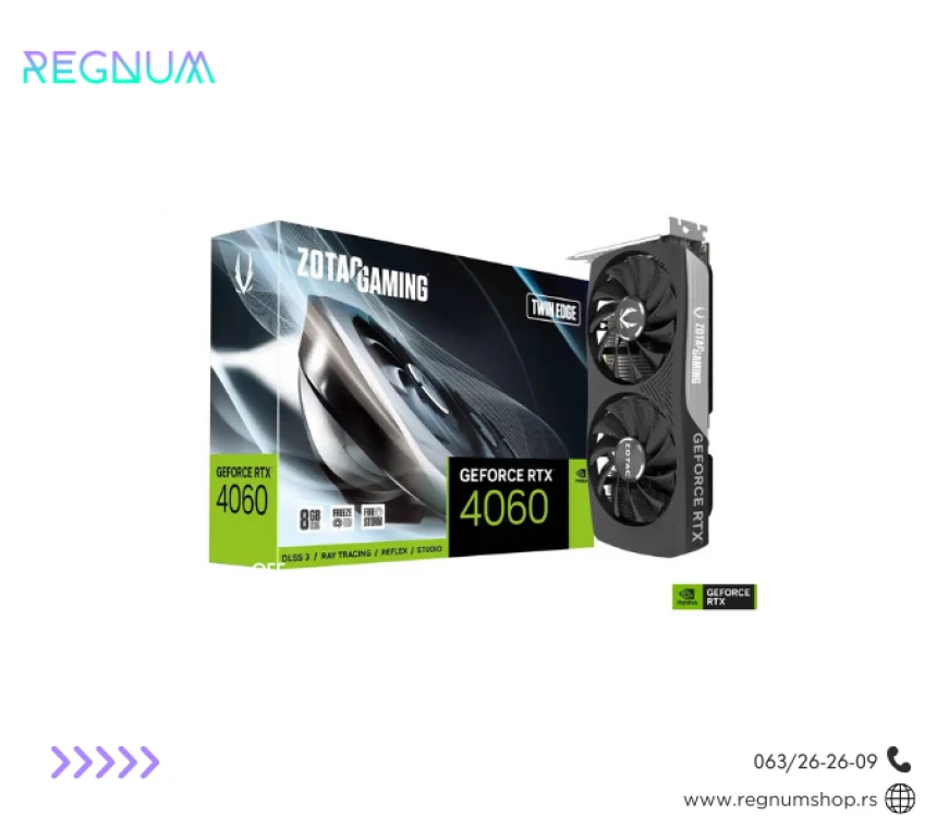 Računar Regnum RTX Core – Ryzen 7 5700X / RTX 4060 / 32GB / 1TB NVMe