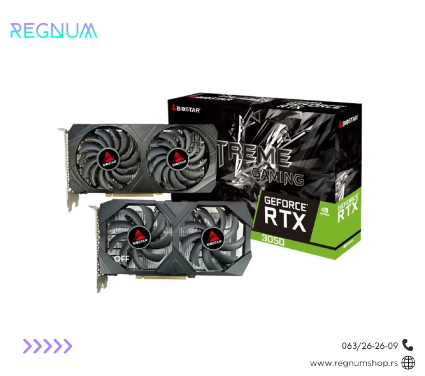Računar REGNUM Scout  – Intel i3‑12100F / RTX 3050 / 16 GB / 512 GB