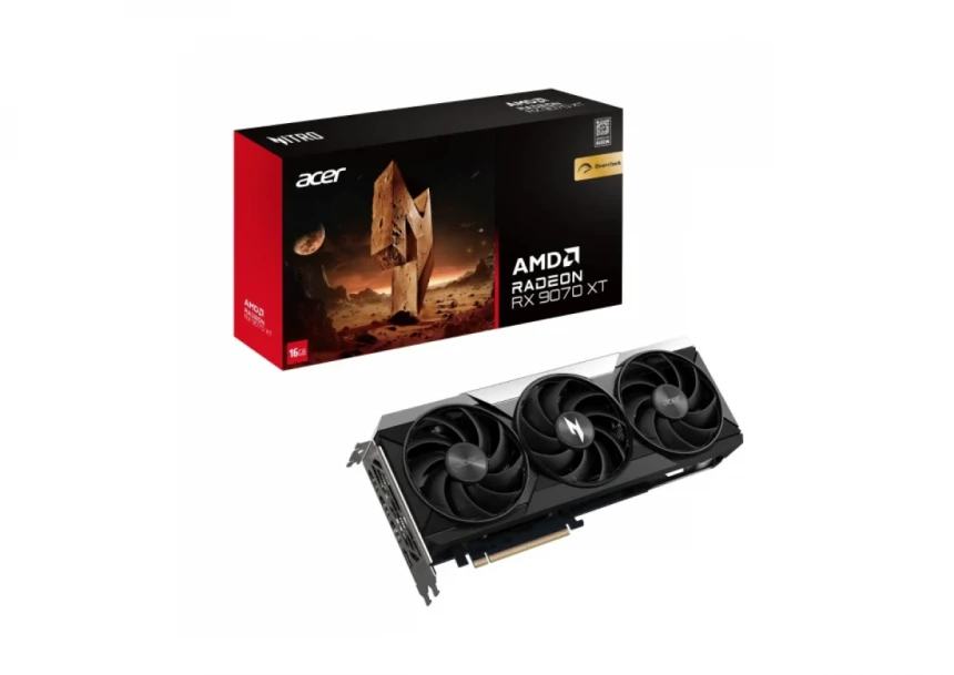 Grafička karta Acer AN RX9070XT 16G OC 16GB DDR6 3xDP/H...