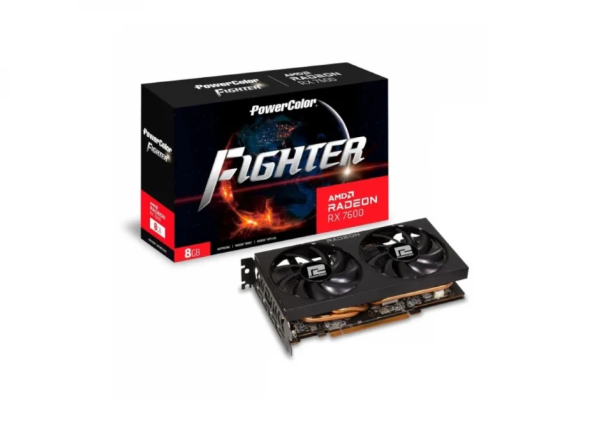Grafička karta AMD Powercolor Fighter RX 7600 V2 GDDR6 ...
