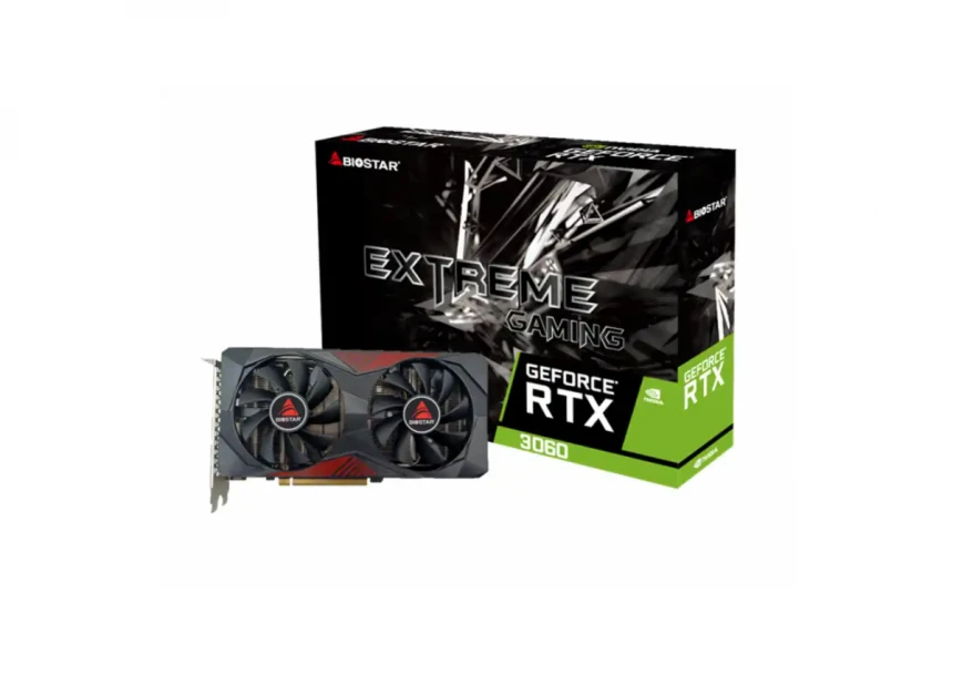 Grafička karta Biostar RTX 3060 GDDR6 12GB 192bit 3XDP/...
