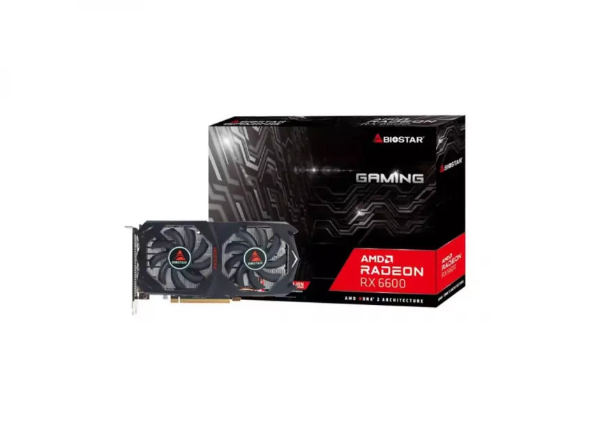 Grafička karta Biostar RX6600 8GB GDDR6 128bit HDMI/DP