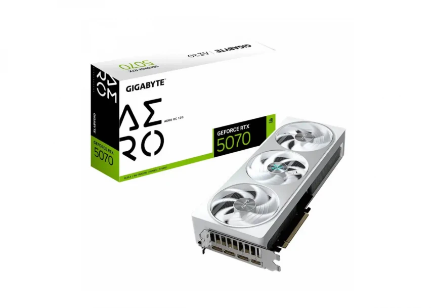 Graficka karta Gigabyte GeForce RTX 5070 Aero OC  GDDR7...