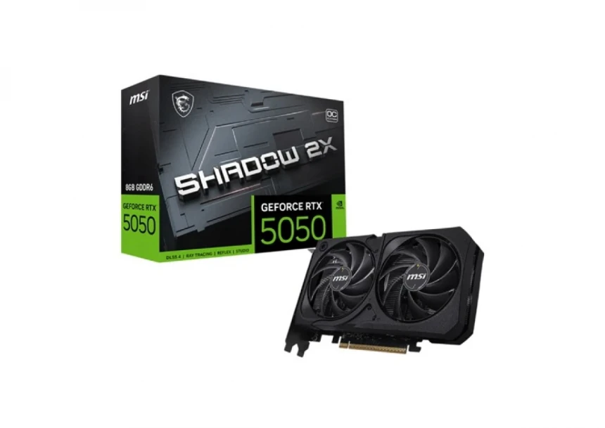 Grafička karta MSI RTX 5050 Shadow 2X OC 8GB DDR6 128bi...