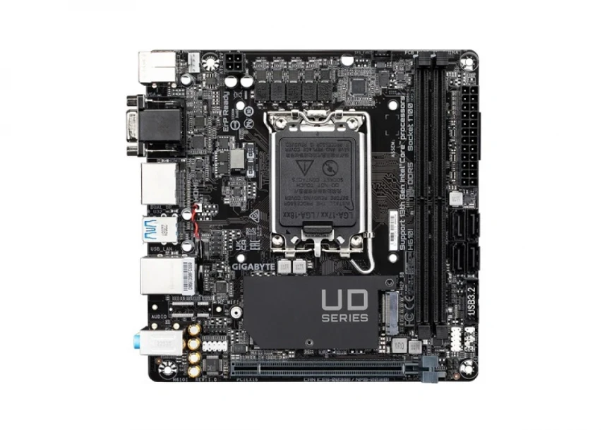 Matična ploča 1700 Gigabyte H610I  DDR5 2xDP/HDMI/VGA/M.2