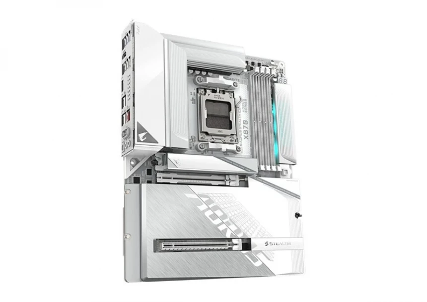 Matična ploča Gigabyte AM5 X870 Aorus Stealth Ice WIFI7