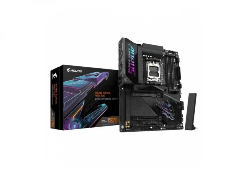 Matična ploča Gigabyte AM5 X870E AORUS PRO X3D