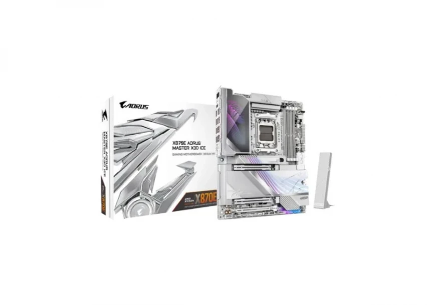 Matična ploča Gigabyte AM5 X870E AORUS Master X Ice