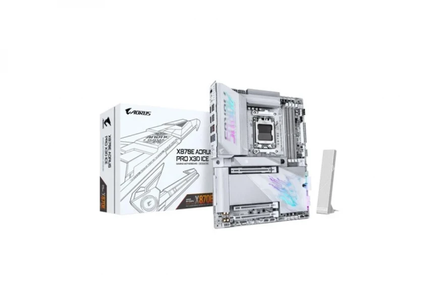 Matična ploča Gigabyte AM5 X870E AORUS PRO X iCE