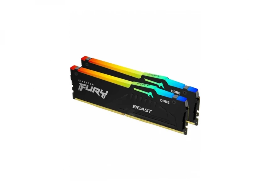 Memorija DDR5 32GB (2x16GB) 6000MHz Kingston Fury Beast...