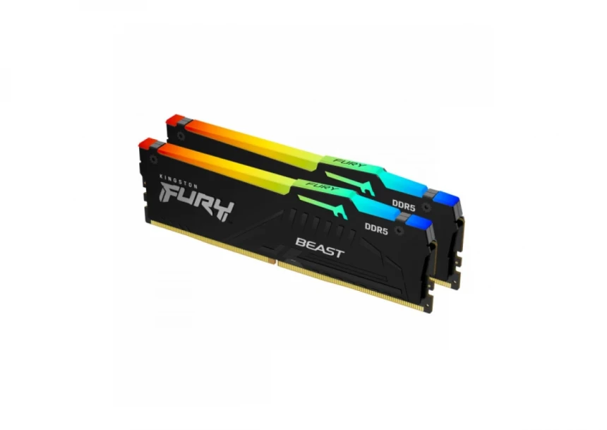 Memorija DDR5 32GB (2x16GB) 6400MHz Kingston Fury Beast...