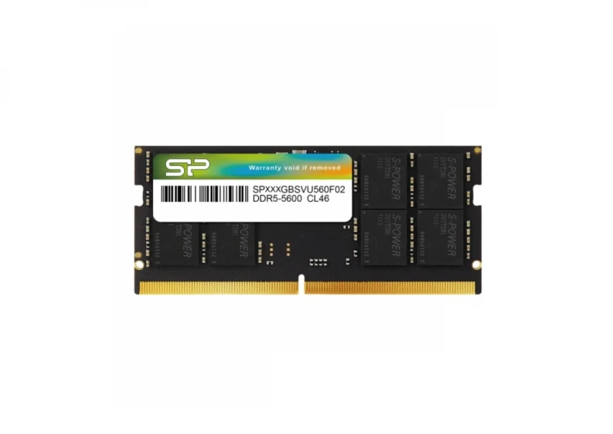 Memorija SODIM DDR5 32GB 5600MHz SiliconPower SP032GBSV...
