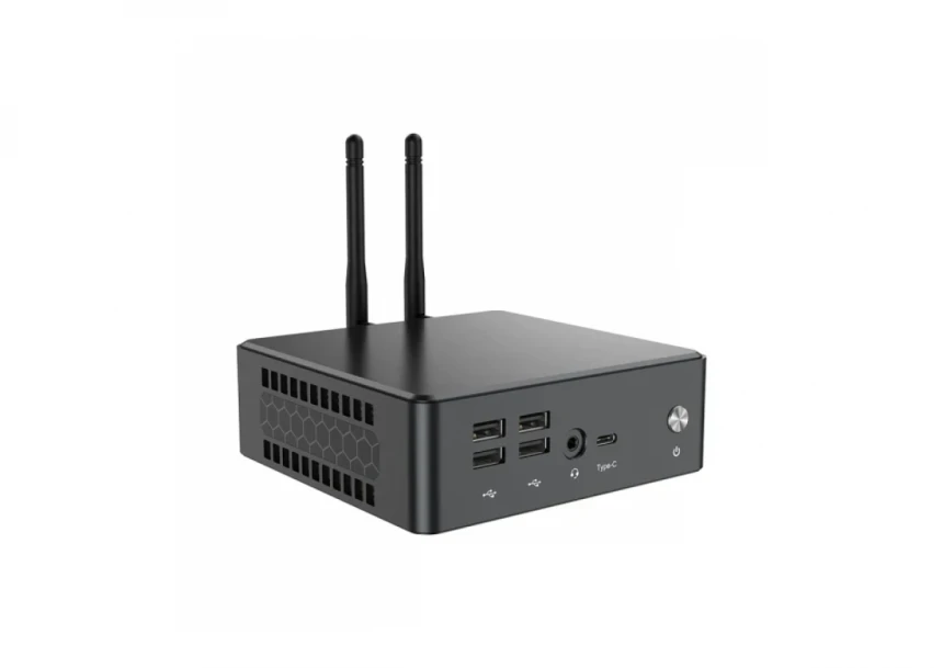Mini PC Zeus MPI12 Intel i5-1235U 10C 4.4 GHz/DDR4 16GB/M.2 512GB/LAN/Dual WiFi/BT/HDMI/DP/USB C