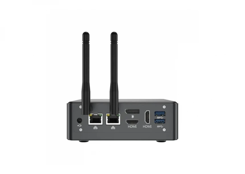 Mini PC Zeus MPI12 Intel i5-1235U 10C 4.4 GHz/DDR4 16GB/m.2 500GB/LAN/Dual WiFi/BT/HDMI/DP/Tip C
