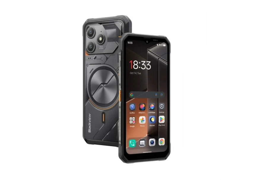 Mobilni telefon Blackview FORT 100 6/128 crni IP68 & IP69K