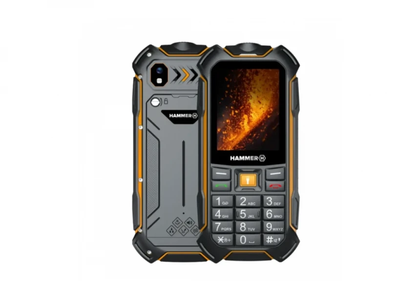 Mobilni telefon Hammer Boost 2  LTE Black IP68 & IP69K