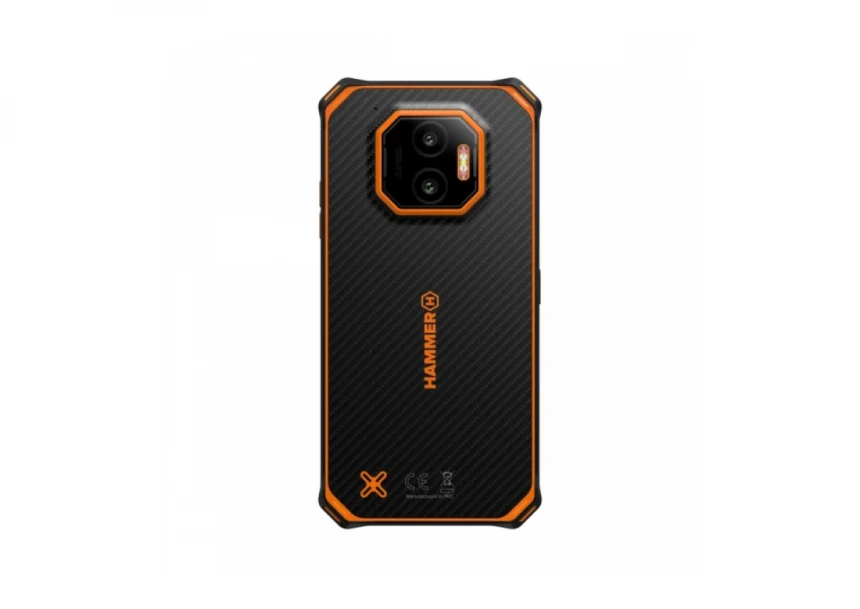 Mobilni telefon Hammer Energy X2 5G 8/256GB Black IP68 & IP69K