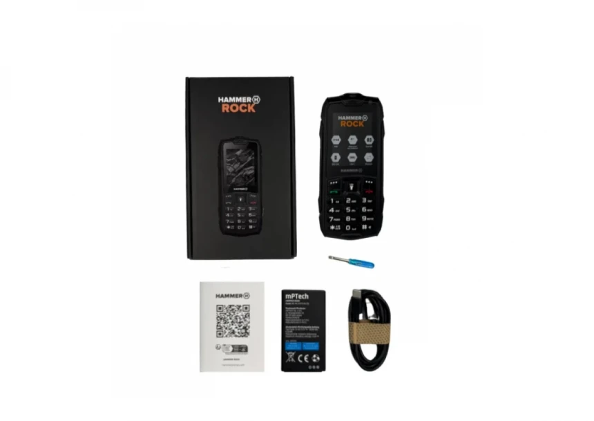Mobilni telefon Hammer ROCK  Black IP68