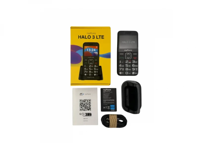 Mobilni telefon myPhone Halo 3 LTE Black