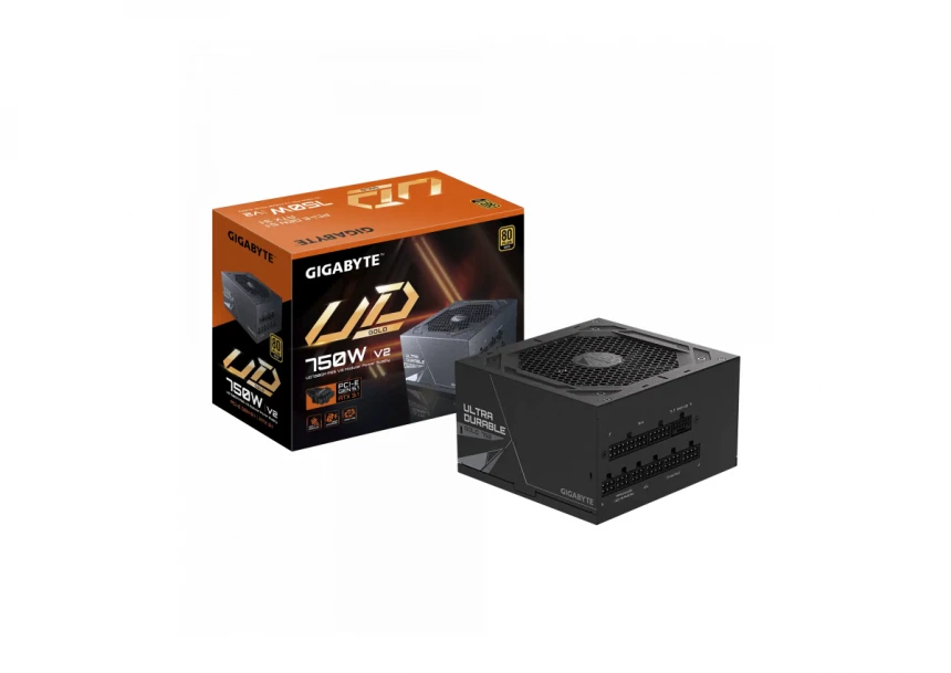 Napajanje 750W Gigabyte GP-UD750GM PG5 V2 Gold- modular...