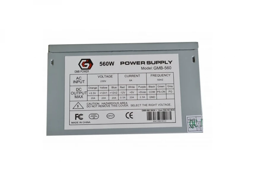 Napajanje Gembird 560W - bulk