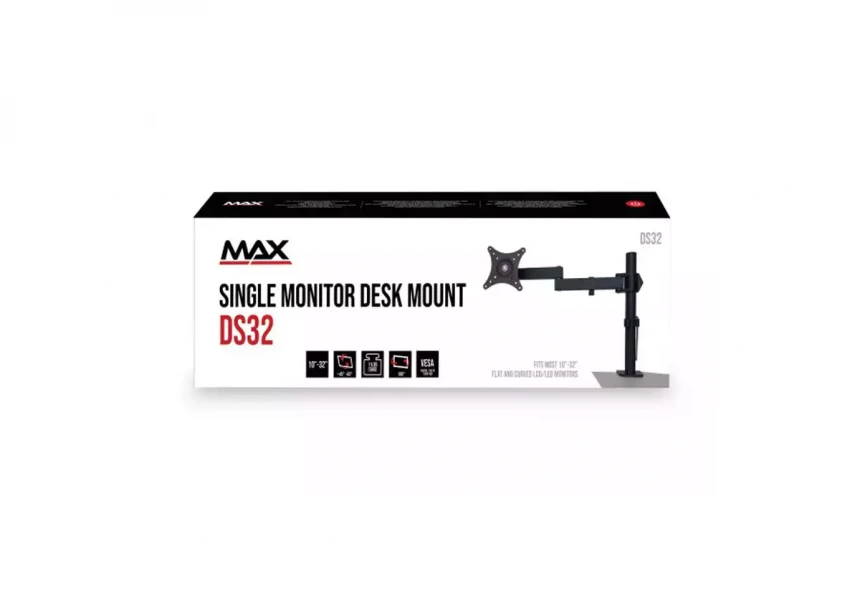 Nosač za monitor MAX DS32 10-32/5kg/tilt