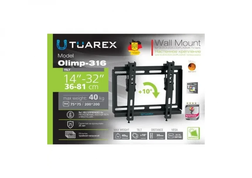 Nosač za TV Tuarex Olimp-316 13-43/vesa max 200x200/40kg