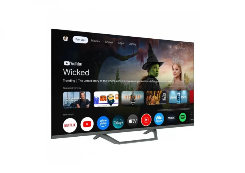 SMART QLED TV 75 TESLA Q75E655GUS 3840x2160 /UHD/4K/DVB-T/T2/C/S/S2/Google