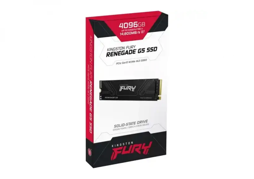 SSD M.2 NVMe 4TB Kingston FURY Renegade SFYR2S/4000