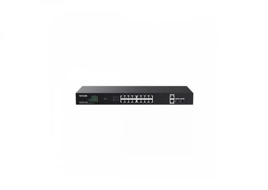 Svič 10/100/1000 18-port + 2SFP Tenda TEG1120P-16-150W/...