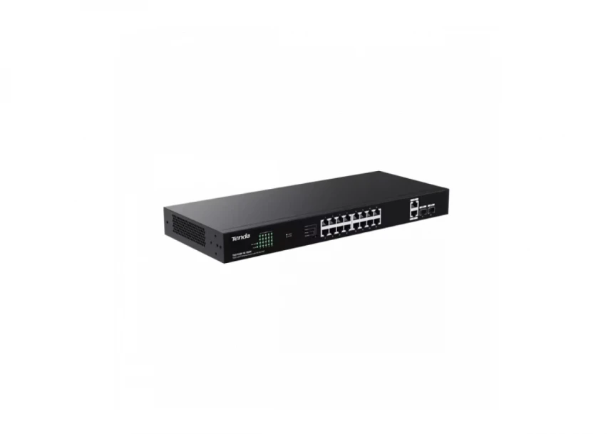 Svič 10/100/1000 18-port + 2SFP Tenda TEG1120P-16-150W/16-Port PoE