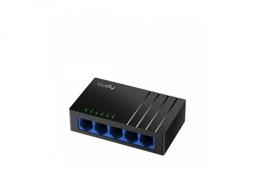 Svič 10/100/1000 5-port Cudy GS105P/ 4 PoE+ port 36W