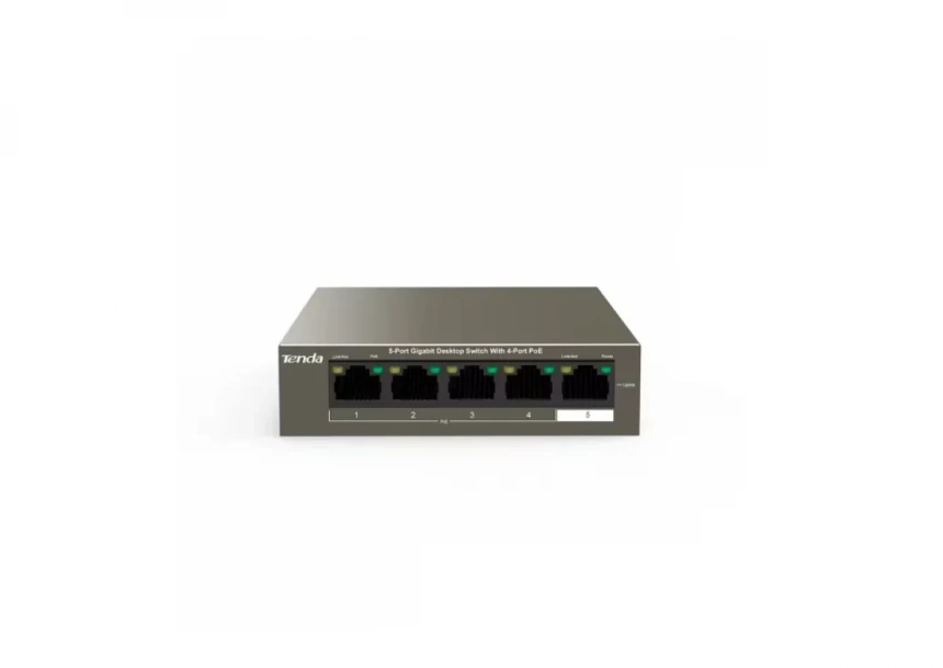 Svič 10/100/1000 5-port TEG1105P-4/4 PoE Port/63W