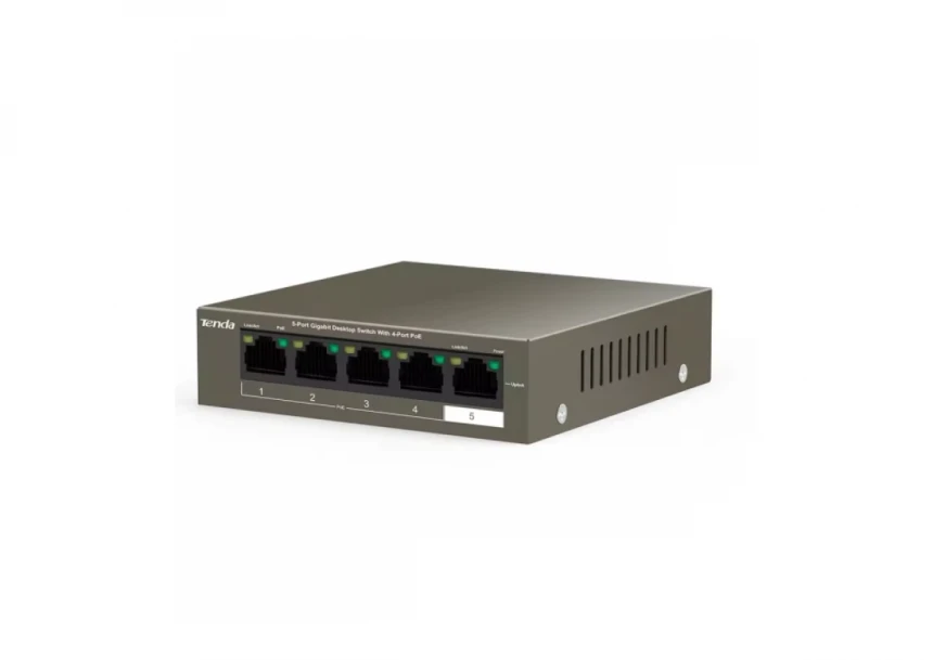 Svič 10/100/1000 5-port TEG1105P-4/4 PoE Port/63W